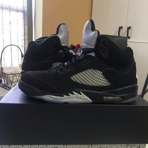 Jordan Retro OG 5 Black/Metallic SIZE 14